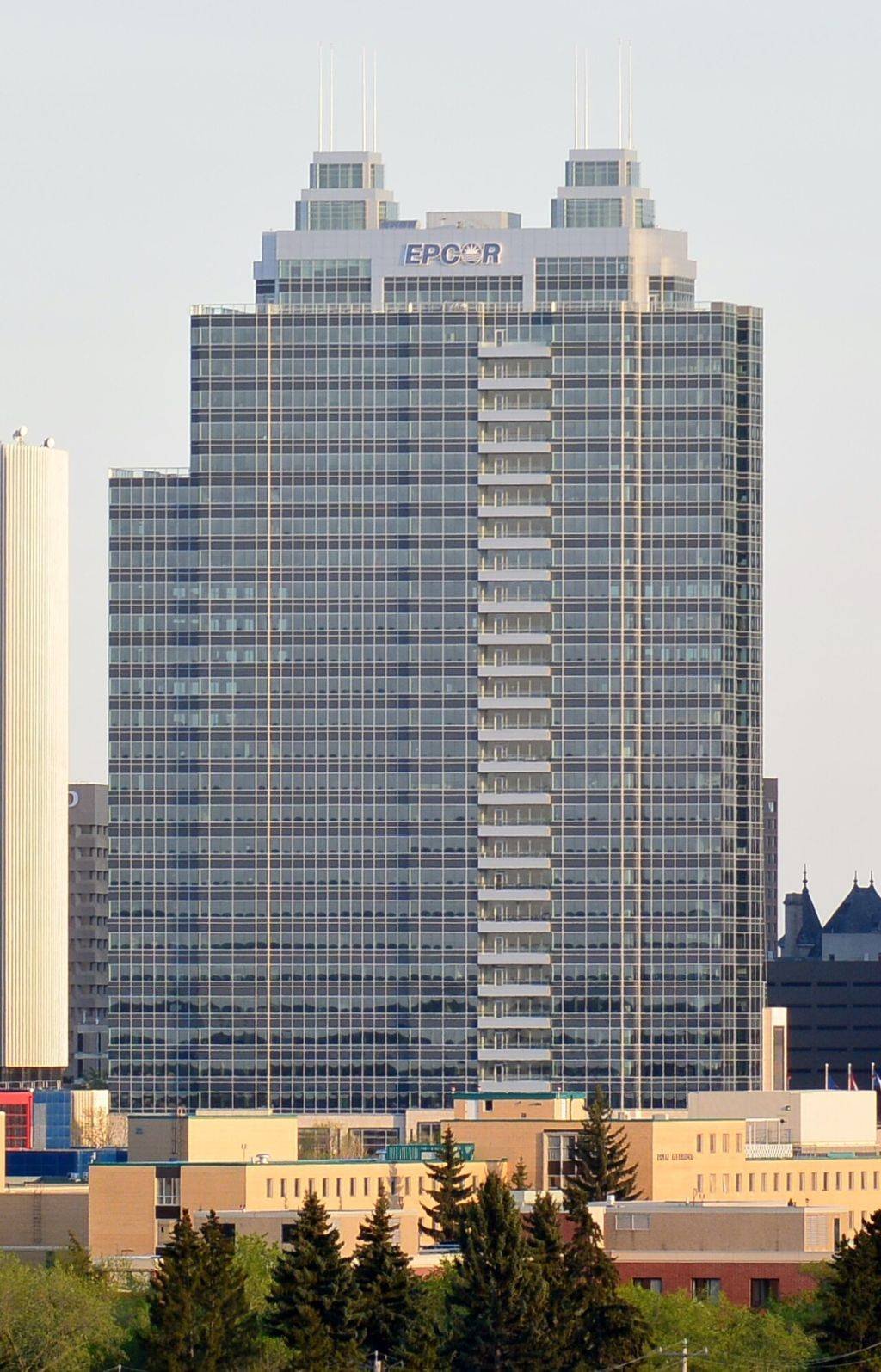 La Epcor Tower de Edmonton, Canadá, donde BioWare tenía sus oficinas centrales.