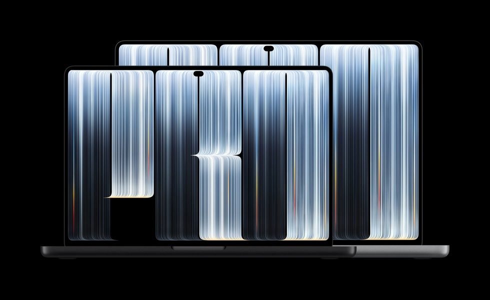 Die 14- und 16-Zoll-Modelle des MacBook Pro mit PROLED XDR, dünner und leichter als bisher.